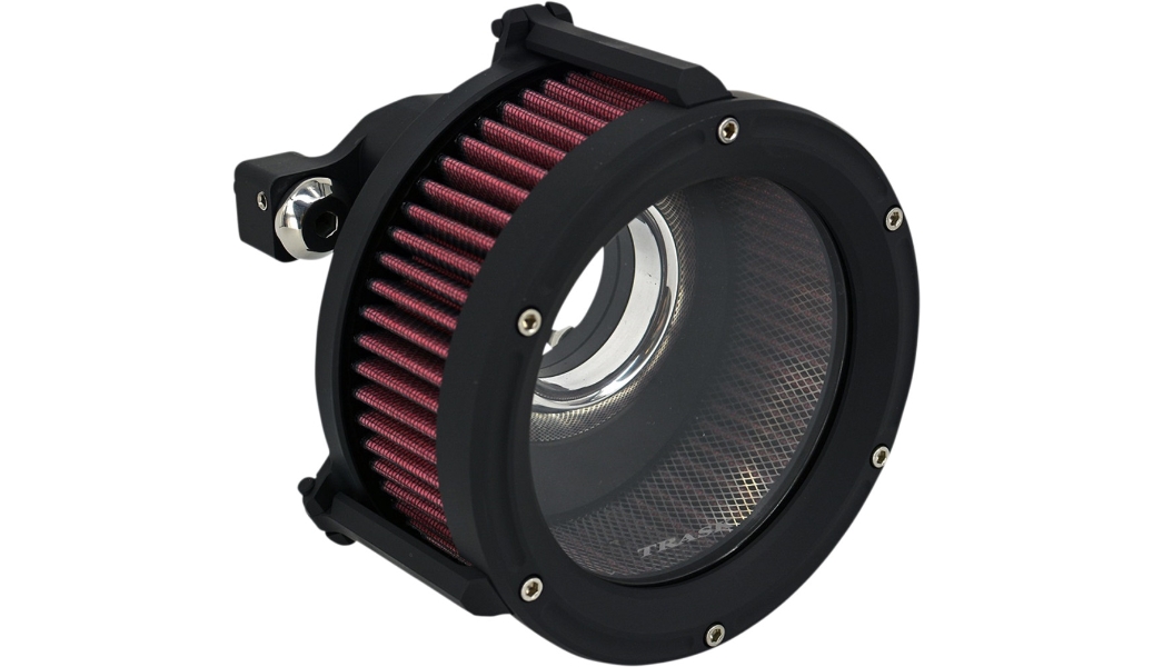 Assault Charge High-Flow Air Cleaners - Gloss Black Powdercoat