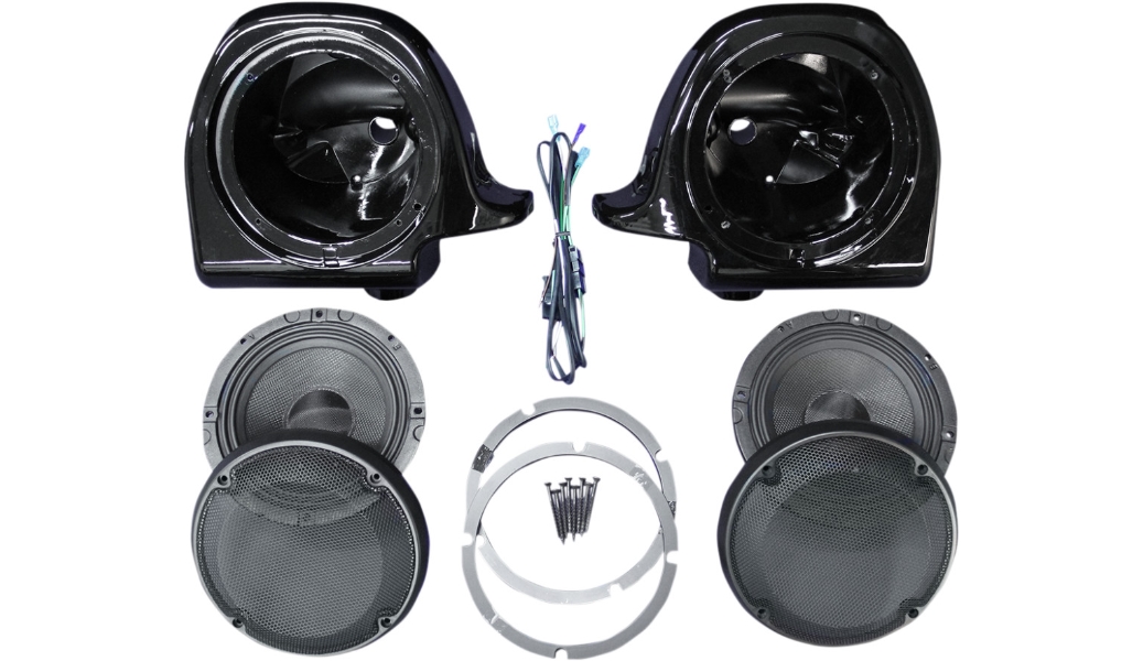 Rokker XXR Series 6.71in. Rear/Fairing Lower Speaker Kit