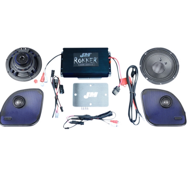 Rokker XXR Extreme 400W 2-Speaker/Amplifier Kit