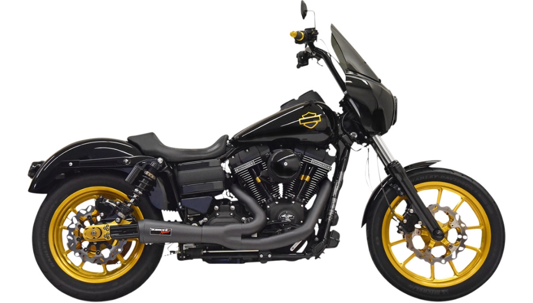 The Ripper Short Road Rage 2:1 exhaust system - Black