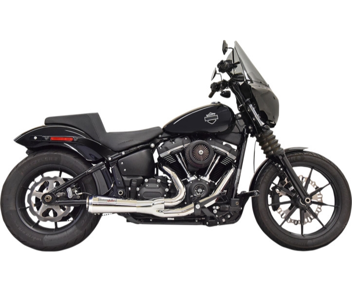 The Ripper Short Road Rage 2-Into-1 Exhaust System - Chrome