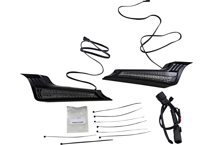 Fascia Lights - Black/Amber