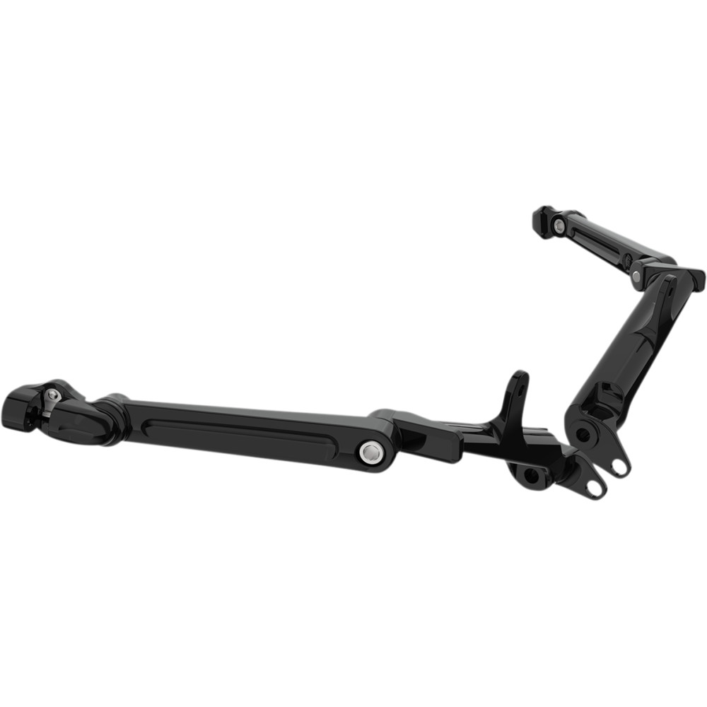 Extended Leght Frame-Mounted Highway Peg Mount - Black