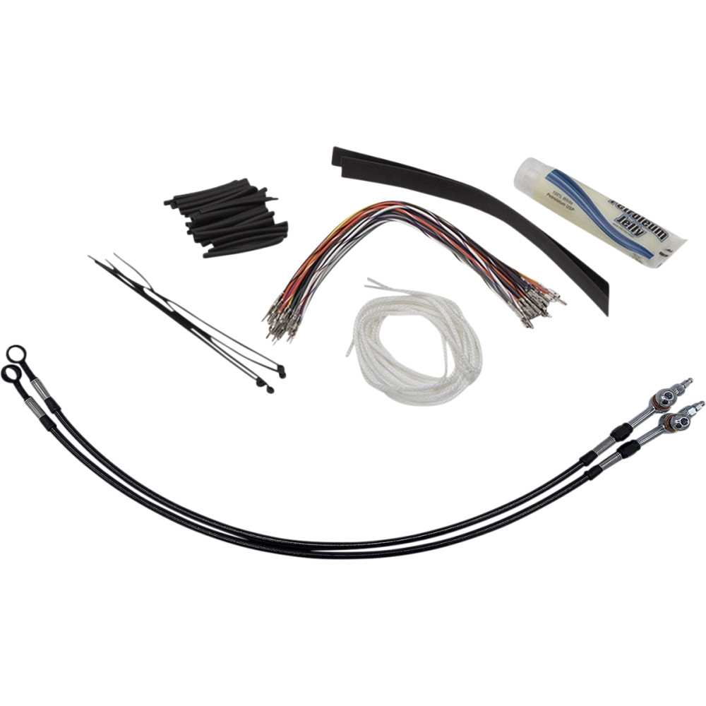 EZ Install Handlebar Kit - Black Braided