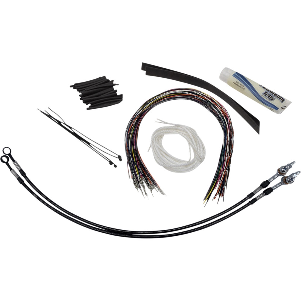 EZ Install Handlebar Kit - Black Braided
