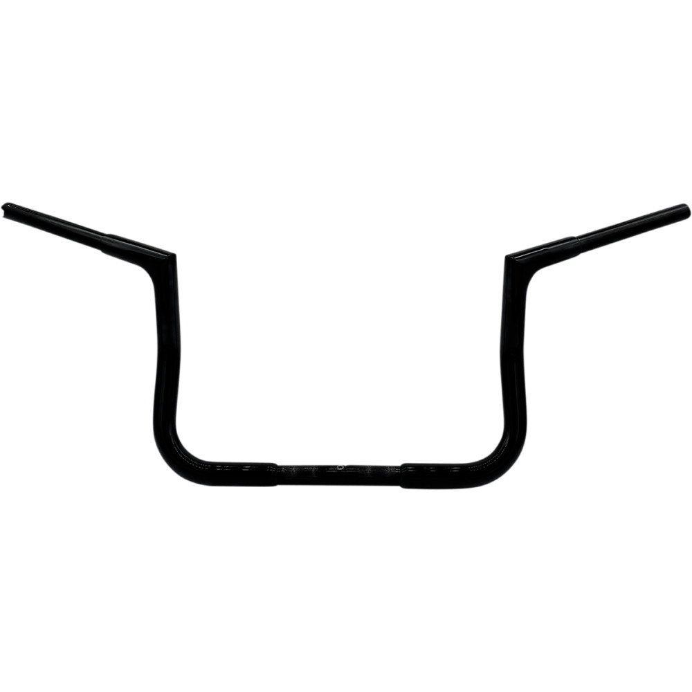 1-1/4in. EZ Install Flat Top Handlebars - Gloss Black