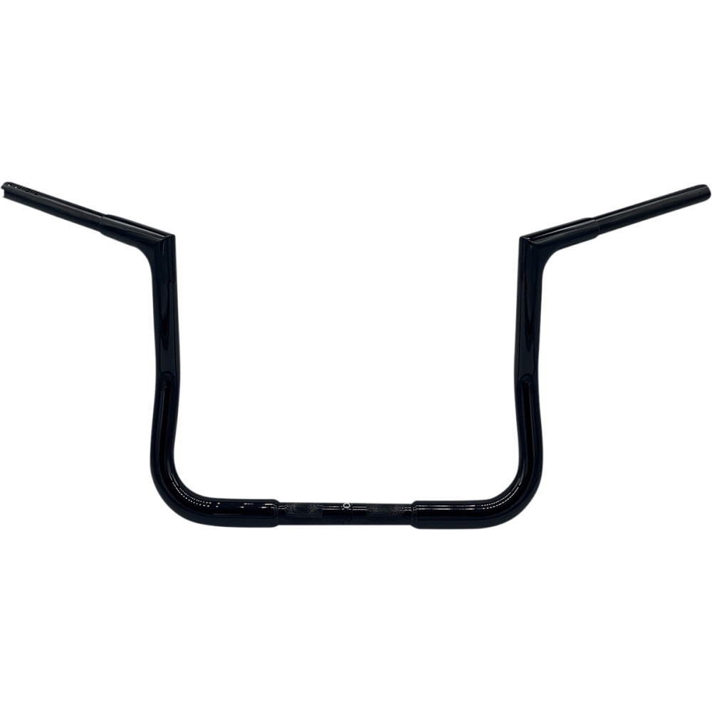 1-1/4in. EZ Install Flat Top Handlebars - Gloss Black