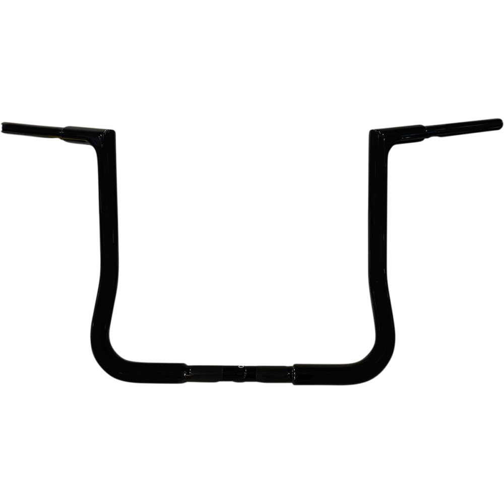 1-1/4in. EZ Install Flat Top Handlebars - Gloss Black