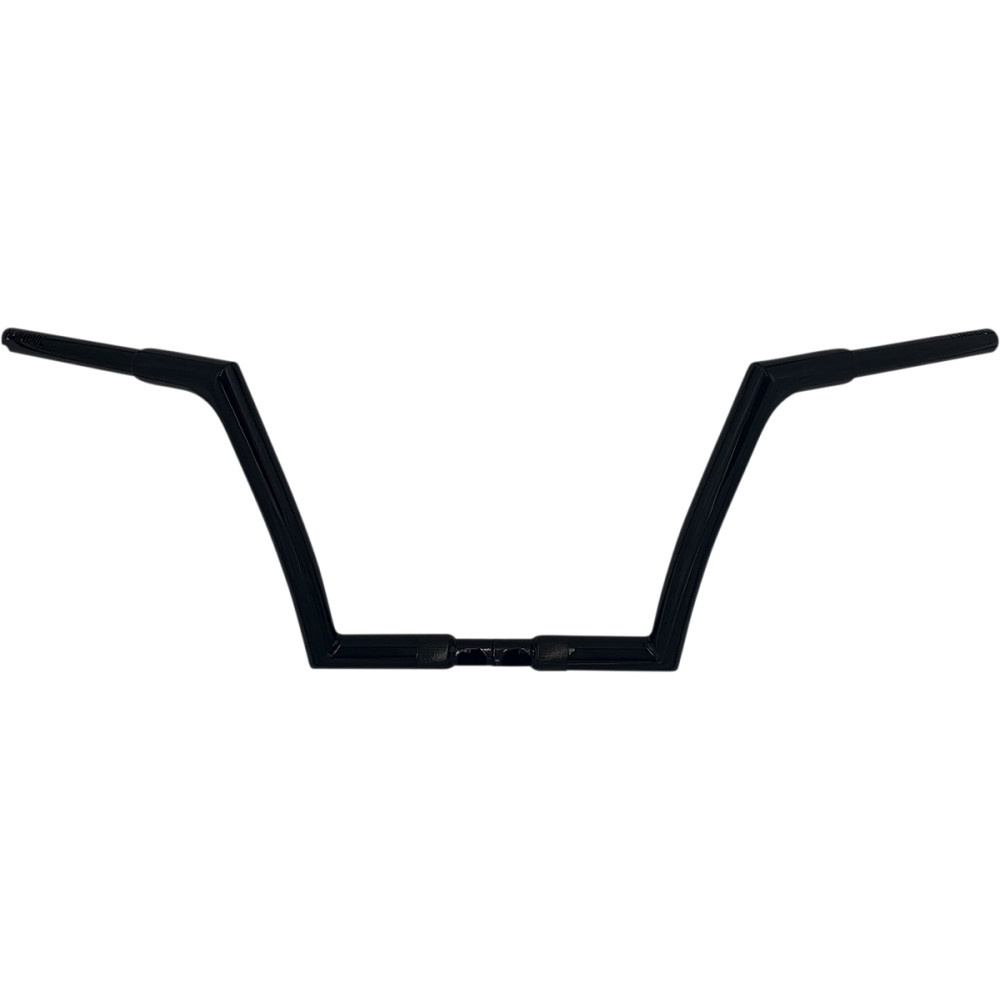 1-1/4in. EZ Install Flat Top Handlebars - Gloss Black