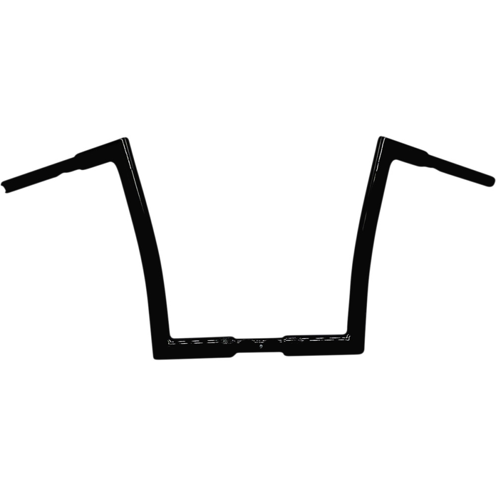 1-1/4in. EZ Install Flat Top Handlebars - Gloss Black