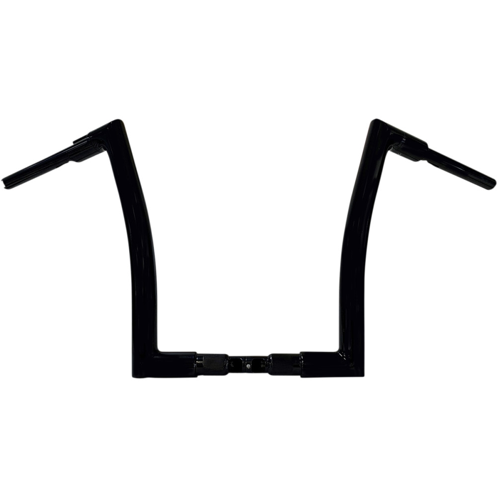 1-1/4in. EZ Install Flat Top Handlebars - Gloss Black