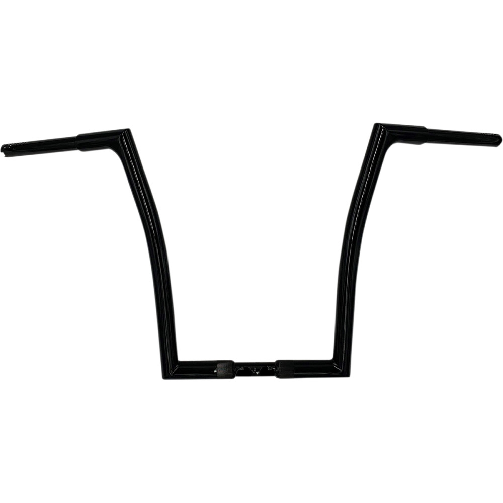 1-1/4in. EZ Install Flat Top Handlebars - Gloss Black