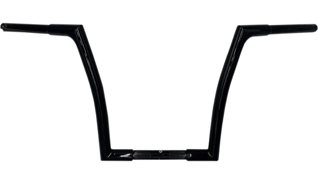 1-1/4in. EZ Install Flat Top Handlebars - Gloss Black