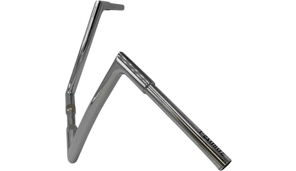 1-1/4in. EZ Install Flat Top Handlebars - Chrome