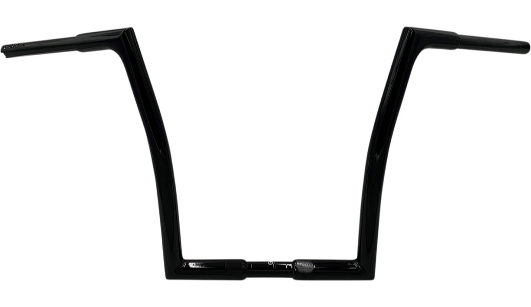 1-1/4in. EZ Install Flat Top Handlebars - Gloss Black