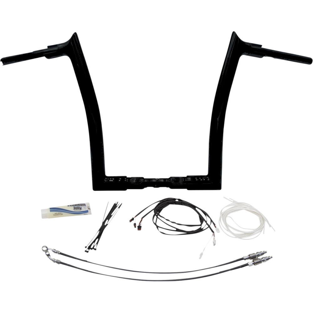 1-1/2in. EZ Install Pointed Top Handlebar Kit - Black