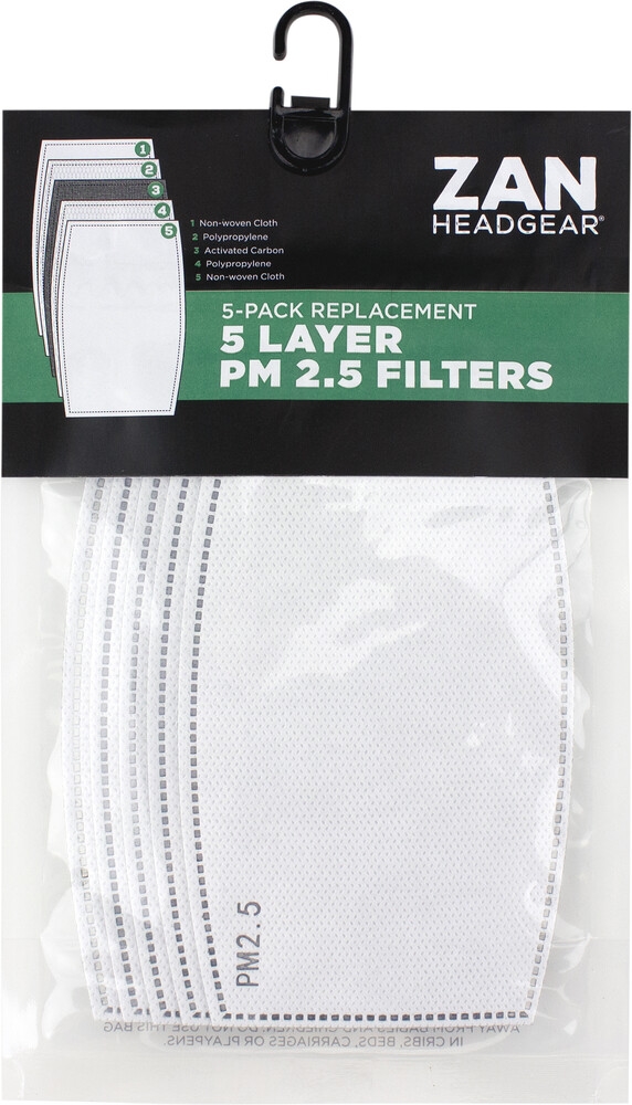 5 Layer Pm 2.5 Filter for Protective Face Masks