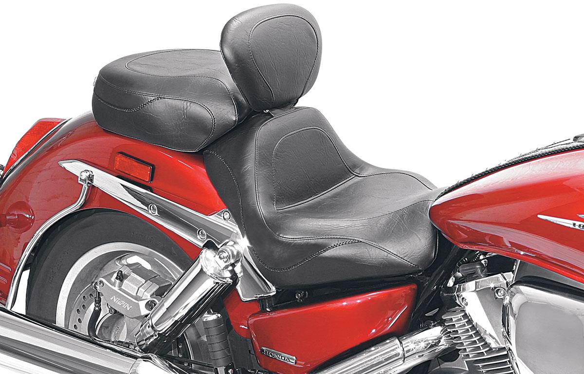 Sport Touring Two-Piece Seat with Driver Backrest - Vintage
