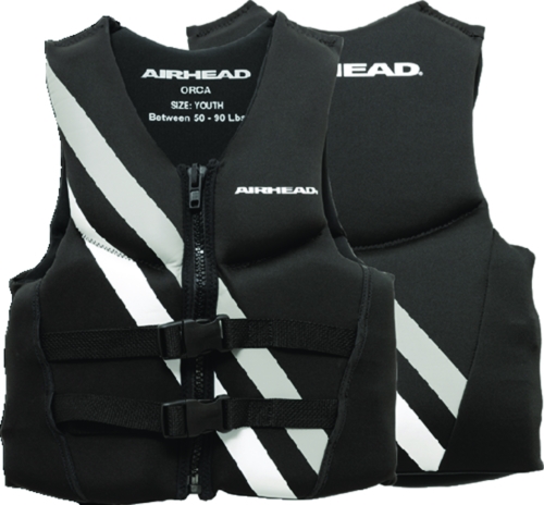 Orca Neolite Kwik-Dry Youth Life Vest - Black/White