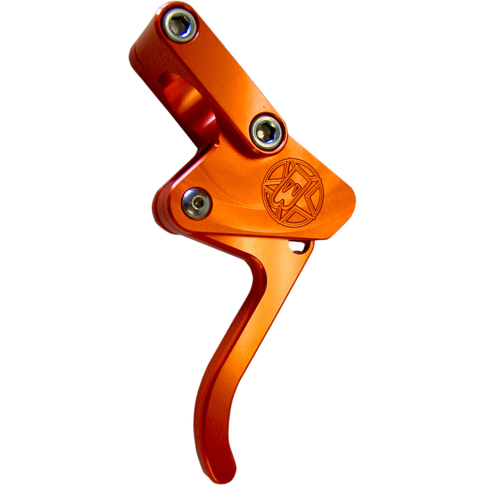 Billet Throttle Lever - Orange