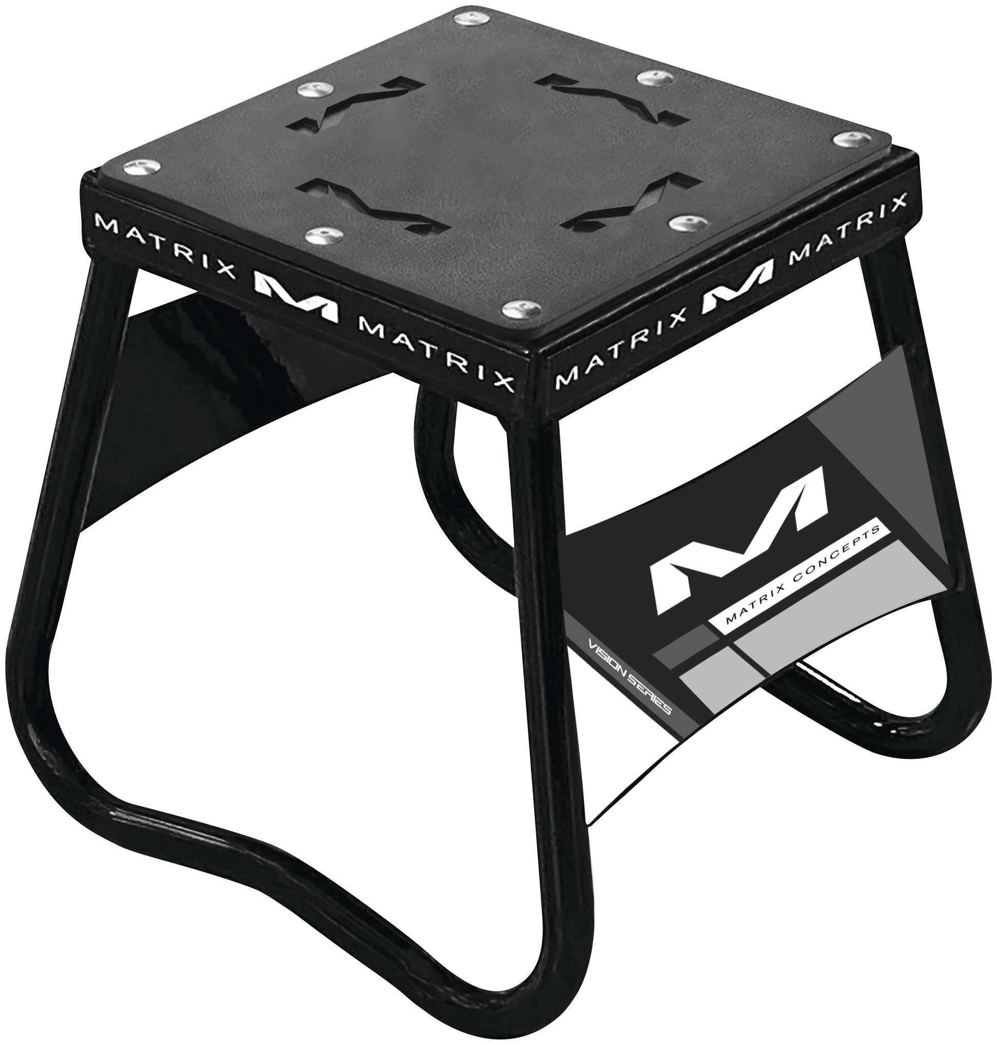 Mini Mini Carbon Steel Stand - Black/White