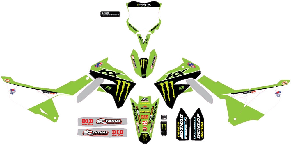 2022 Monster Energy Kawasaki Complete Kit