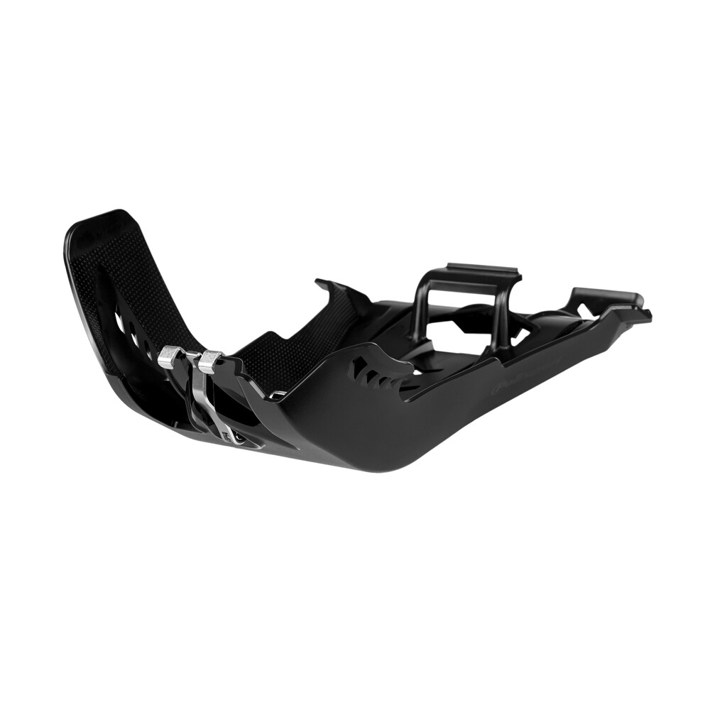 Fortress Skid Plate with Link Guard - Black