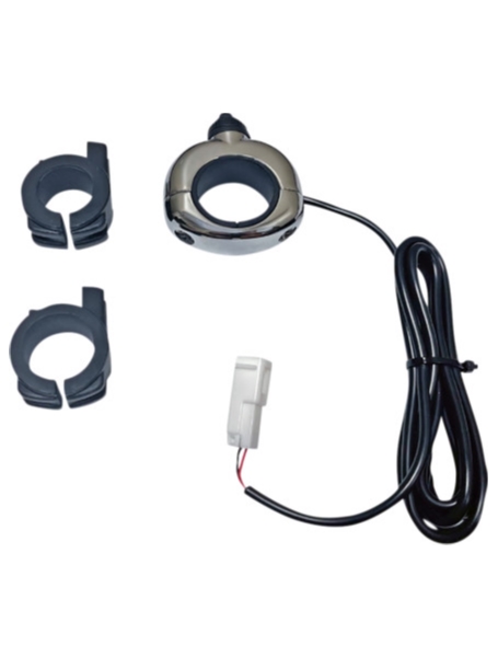 Auxiliary Handlebar Mounted On/Off Switches - Gloss Black