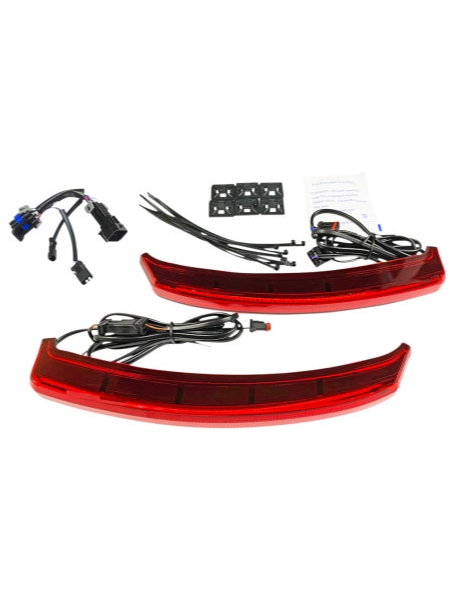 Low-Profile Bagz for Indian - Red Lens