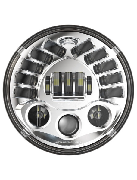 7in. Probeam Adaptive 2 LED Headlamp - Chrome