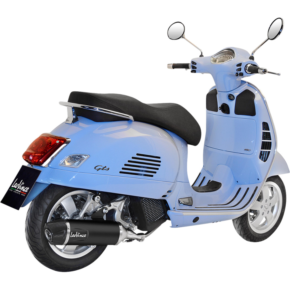 LV One Evo Slip-On - Stainless Muffler - Carbon End Cap