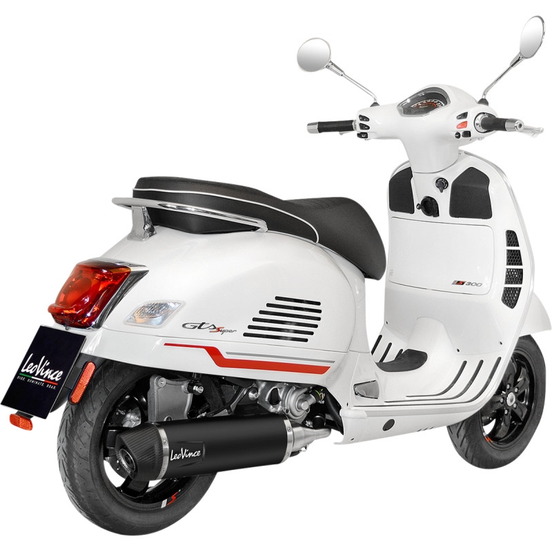 Nero Slip-On - Stainless Muffler - Carbon End Cap