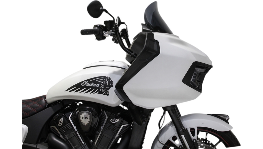 11in. Flare Windshield - Dark Smoke