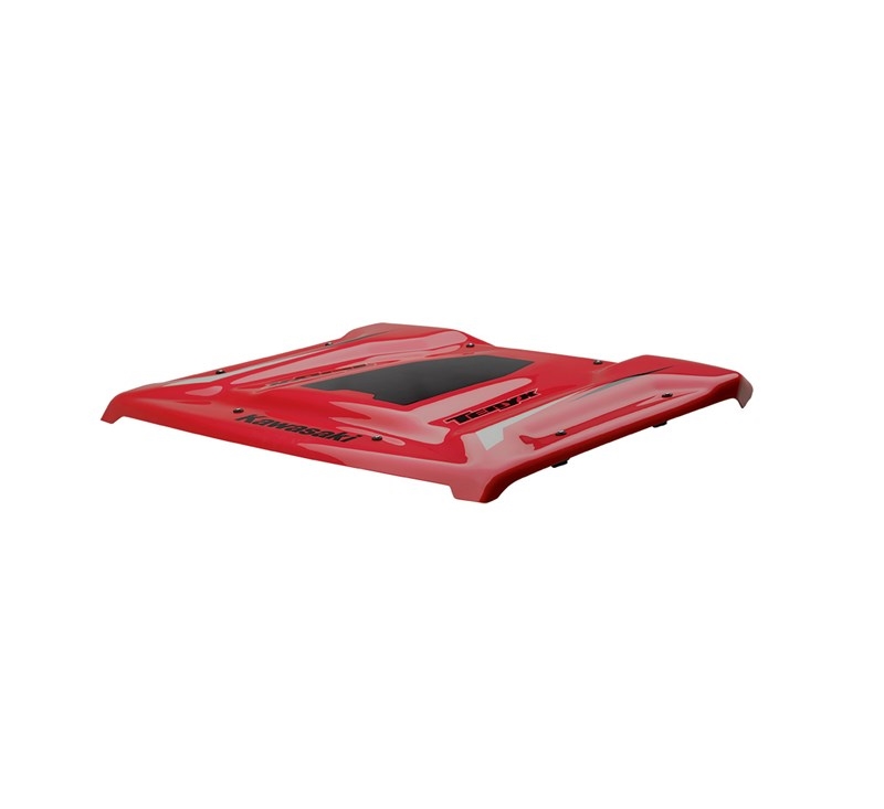 KQR Polycarbonate Roof - Red