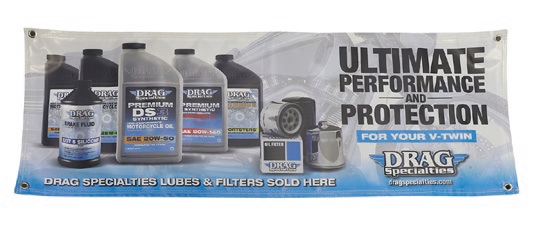 Drag Specialties Oil Banner
