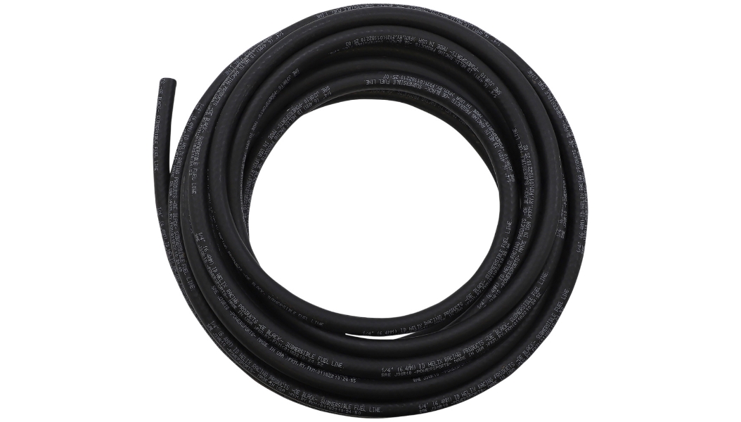 Submersible Rubber Fuel Line - 1/4in. W x 25ft. L