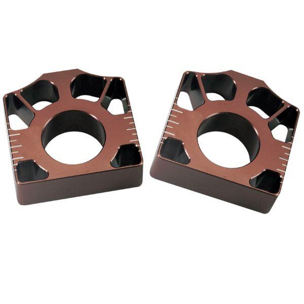 Billet Axle Block - Brown