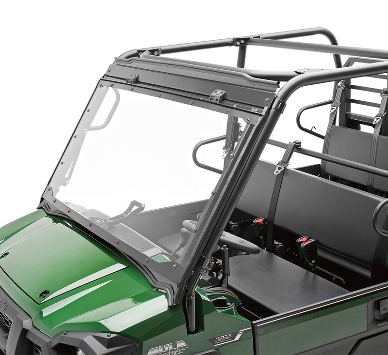 Flip-Up Polycarbonate Windshield