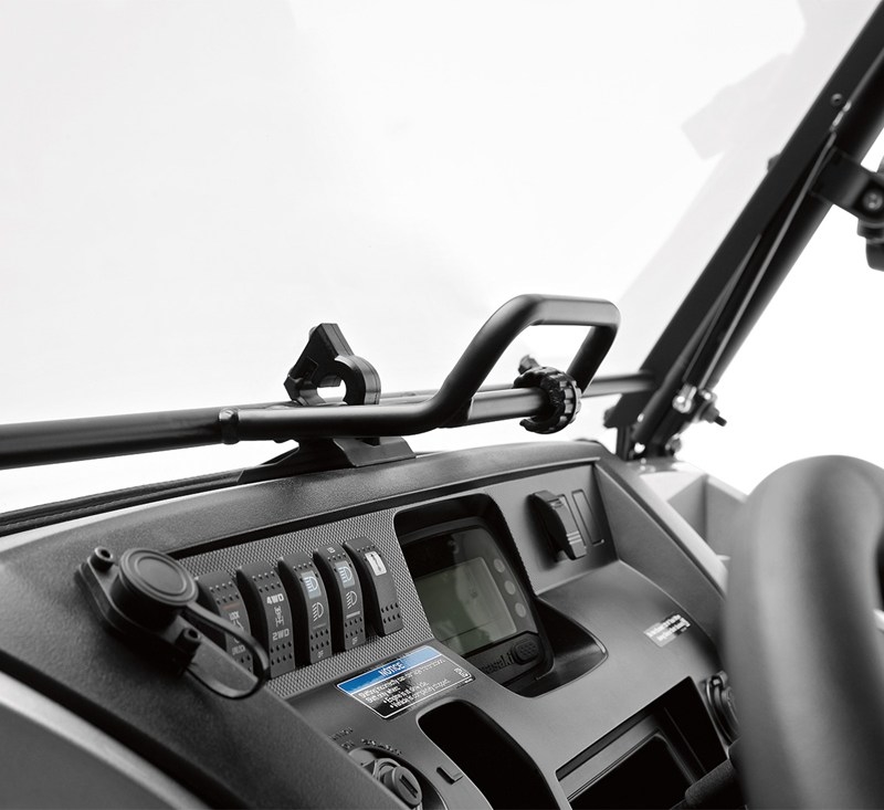 Flip-Up Polycarbonate Windshield