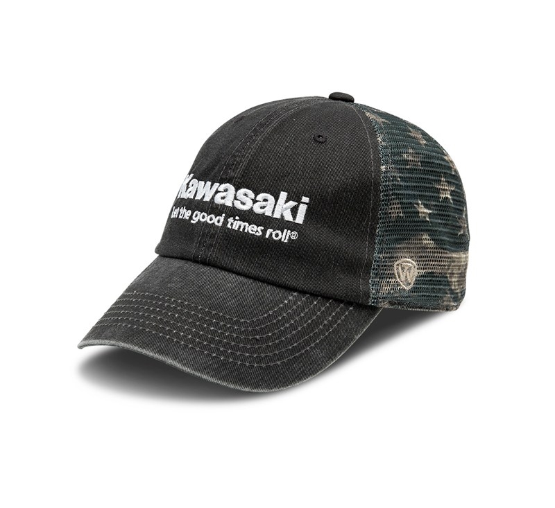 Let The Good Times Roll Vintage American Flag Cap