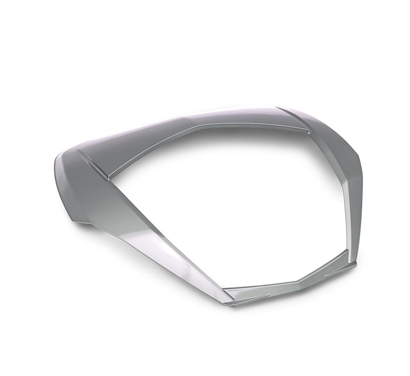 KQR Top Case Trim Set - 47L. - Metallic Matte Graphine Gray