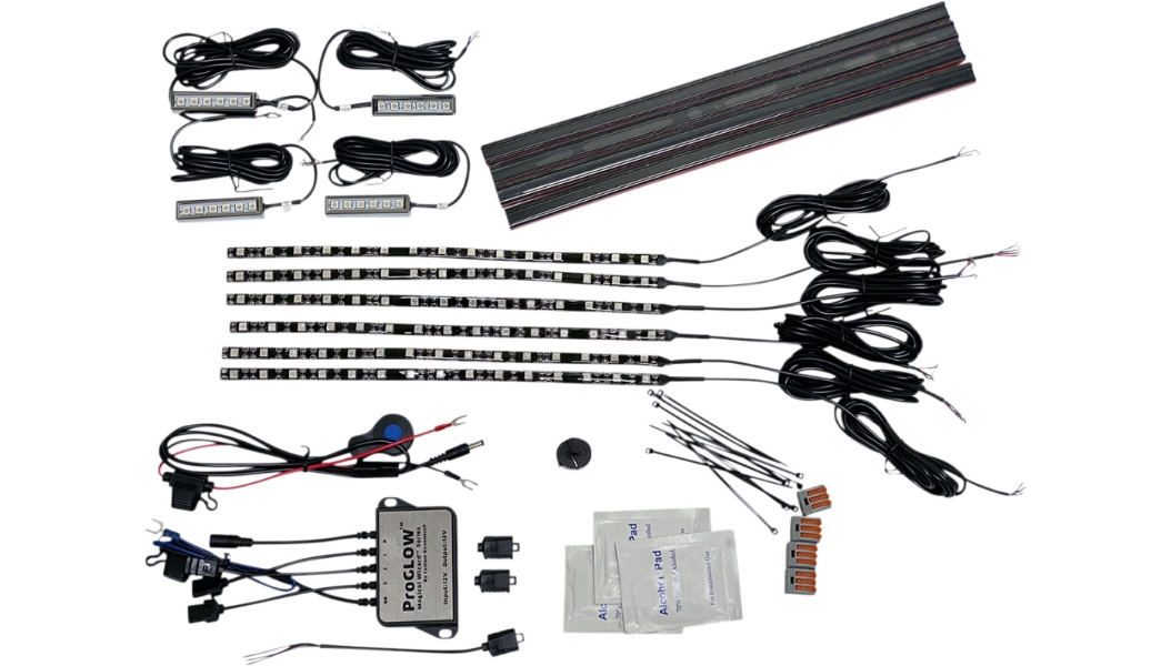 Magical Wizard Full Bike Lite Kit with ProGLOW Bluetooth Controller for Magical Wizards