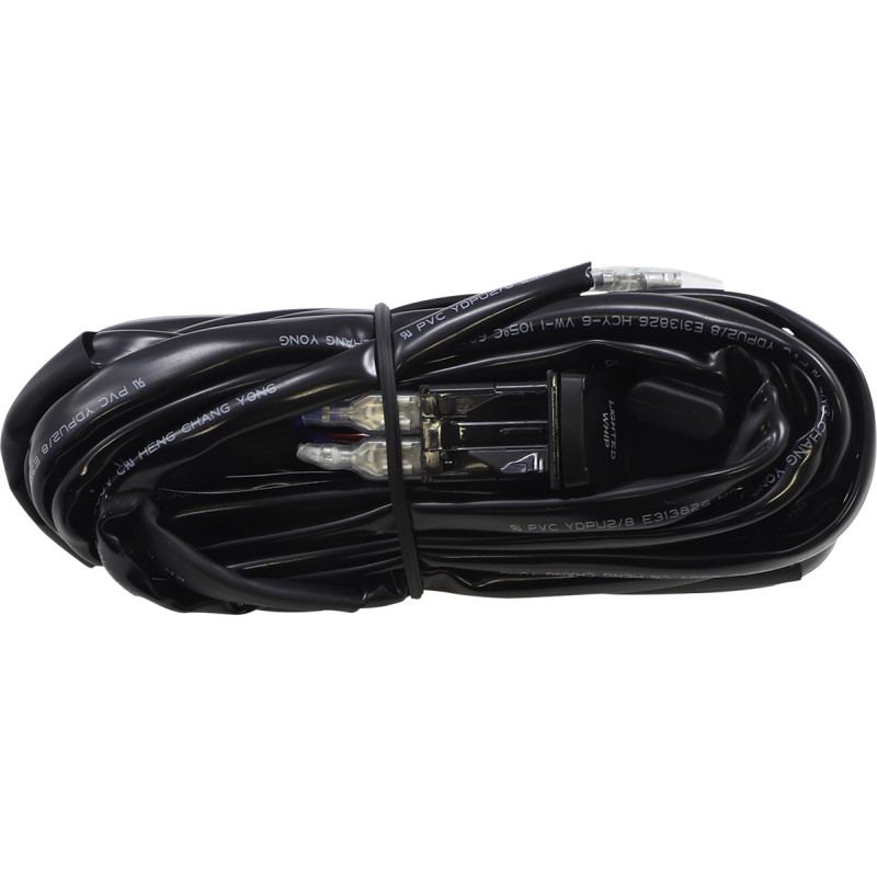 LED Whip Rocker Switch Wiring Harness