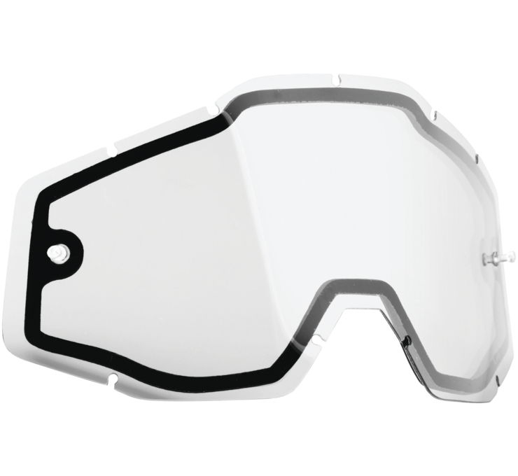 Dual Pane Replacement Lens for PowerBomb/PowerCore Goggles - Clear