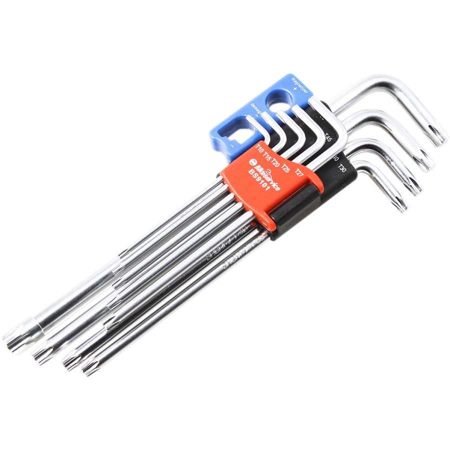 Extra Long Magnetic Torx Key Set