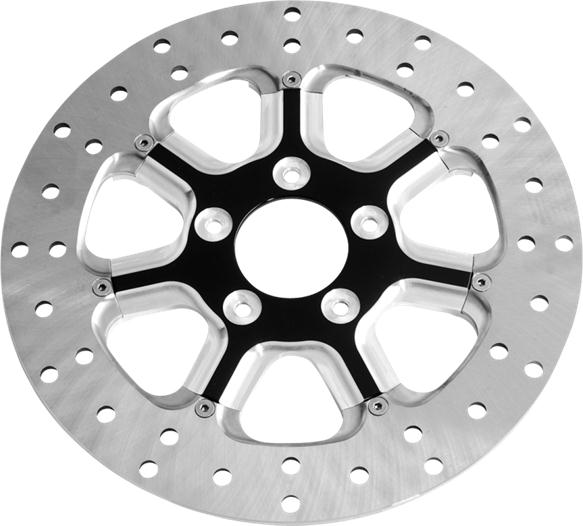 Diesel 11.5in. Two-Piece Brake Rotor - Contrast-Cut