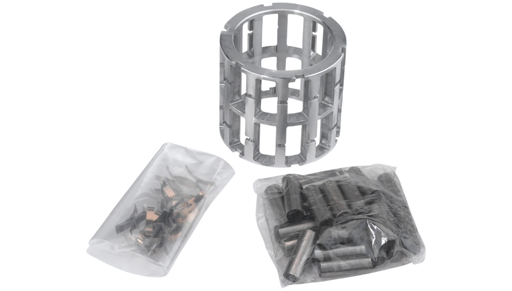 Aluminum Sprague Carrier with Clips and Rollers