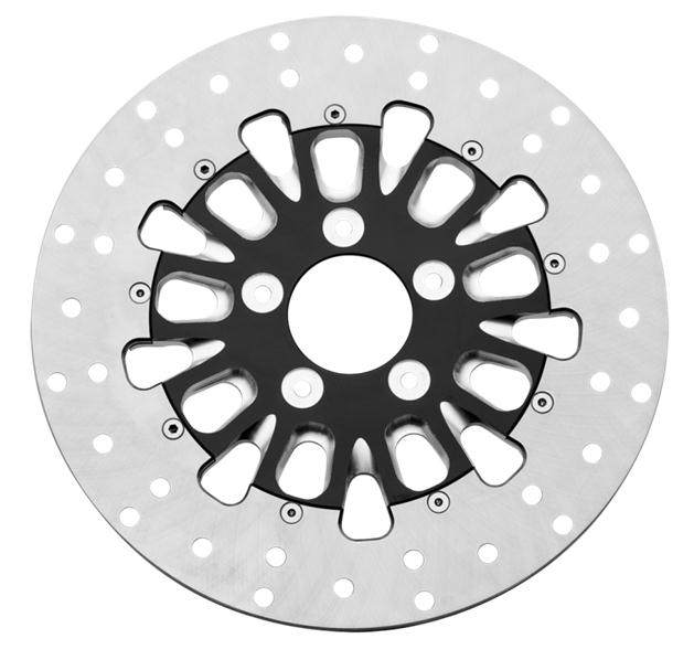 Domino 11.5in. Two-Piece Brake Rotor - Contrast-Cut