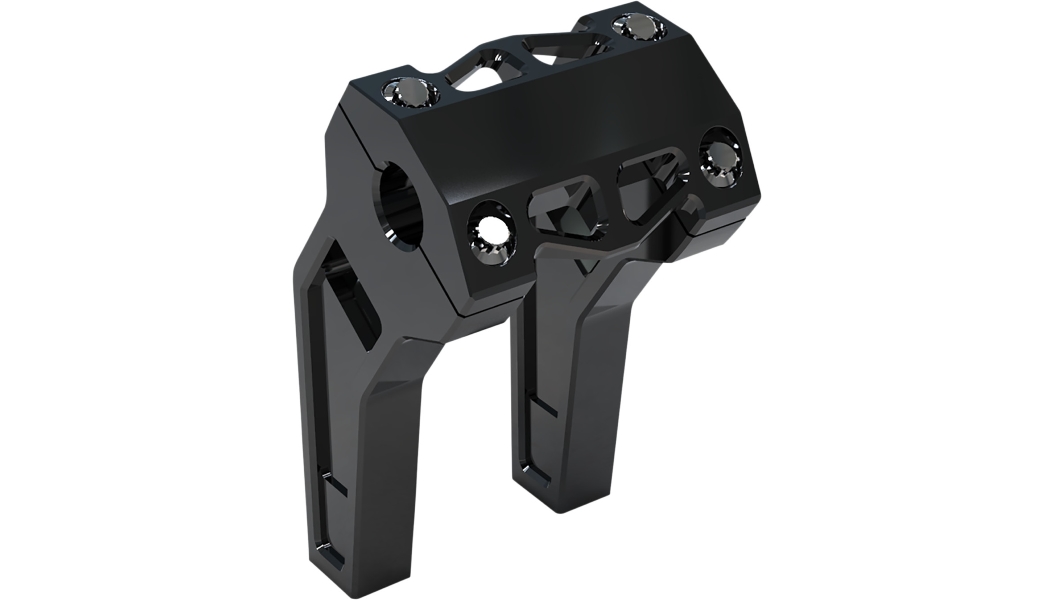 1in. Pullback Riser Kit - 6in. - Black Anodized