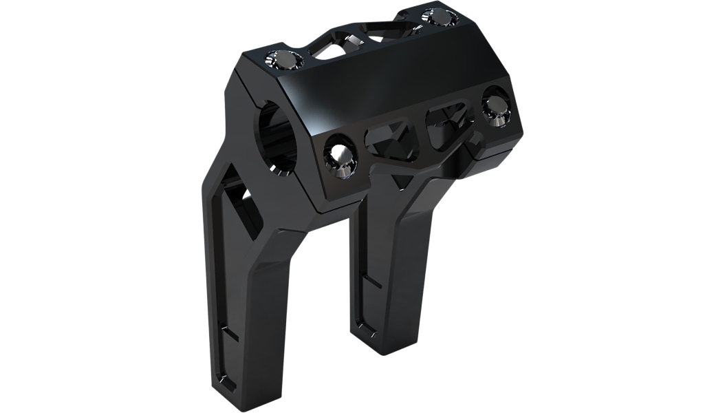 1.25in. Pullback Riser Kit - 6in. - Black Anodized